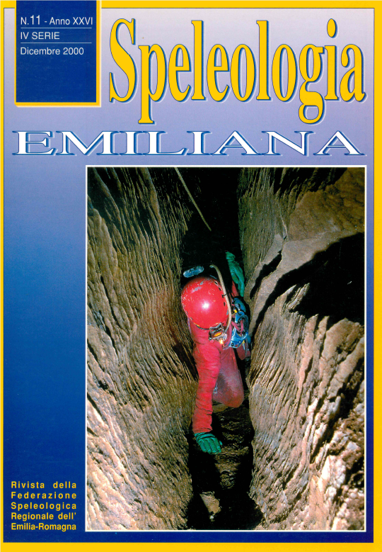 Speleologia Emiliana n° 11 - 2000