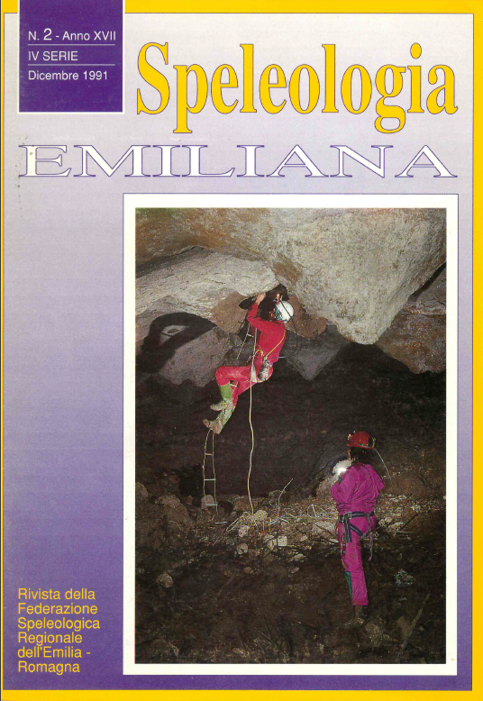 Speleologia Emiliana n° 2 - 1991