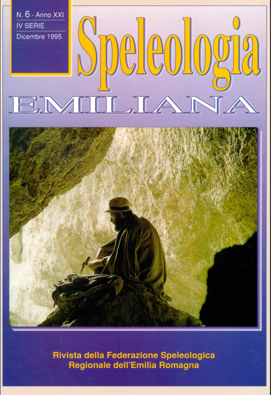 Speleologia Emiliana n° 6 - 1995