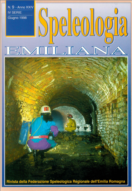 Speleologia Emiliana n° 9 - 1998